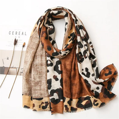 "Macchia Selvaggia" – Leopard Print Scarf By Enzo Bellari®
