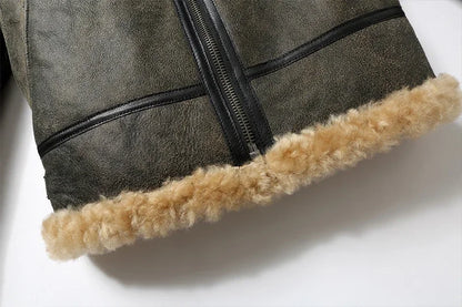 "Pelle di Cervo" – Sheepskin Fur Jacket By Enzo Bellari®