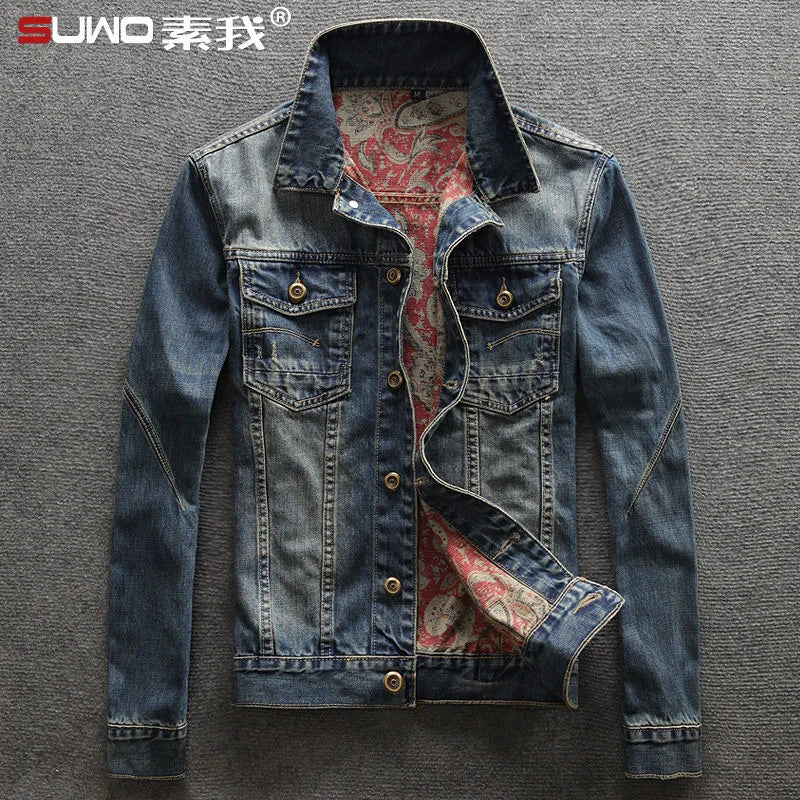 "Aria Serenata" – Solid Color Denim Jacket By Enzo Bellari®