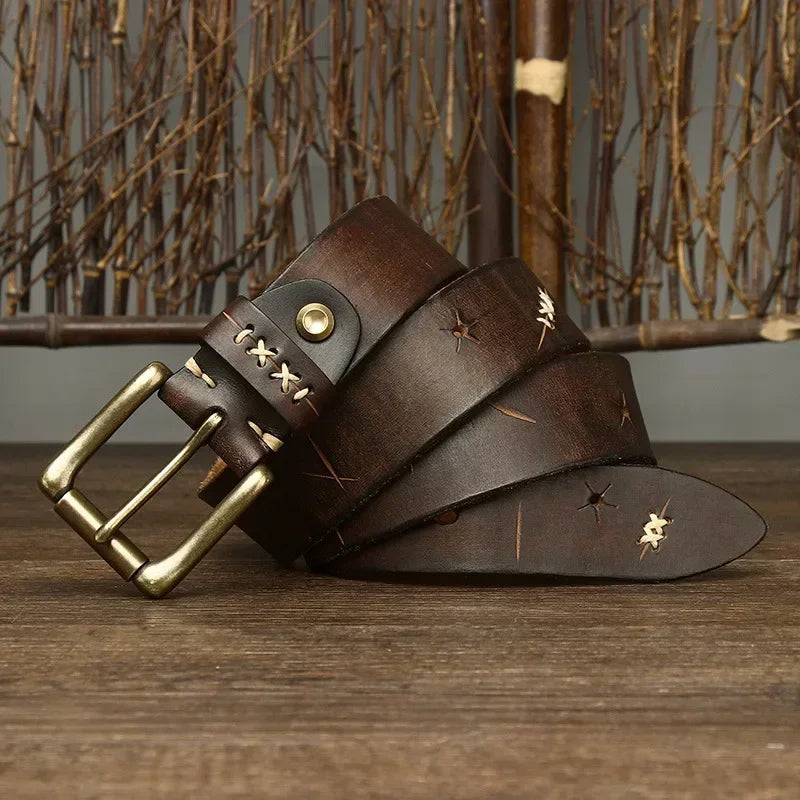 "Cintura Vera" – Genuine Leather Belt By Enzo Bellari®