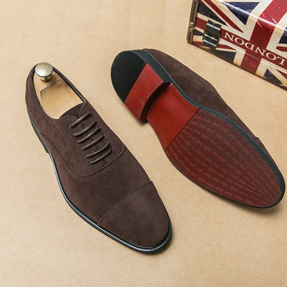 "Eleganza Nera" – Handmade Derby Shoes By Enzo Bellari®