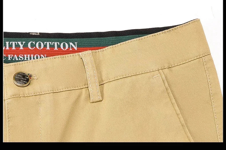 "Slim Naturale" – Cotton Slim Fit Pants By Enzo Bellari®