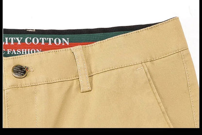 "Slim Naturale" – Cotton Slim Fit Pants By Enzo Bellari®