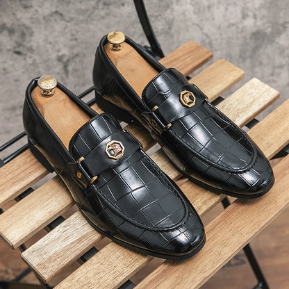 "Luciano" – Genuine Leather Loafers
