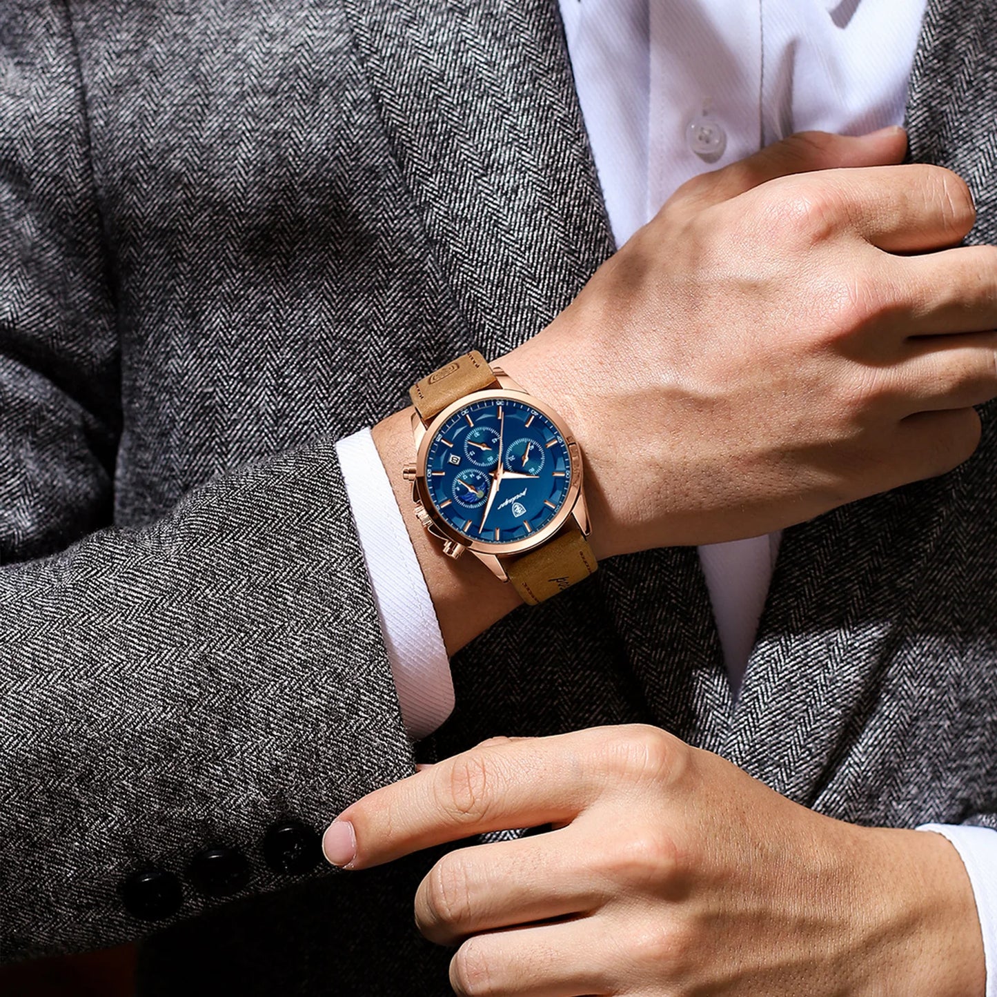 "Il Classico" – Men’s Luxury Quartz Watch By Enzo Bellari®