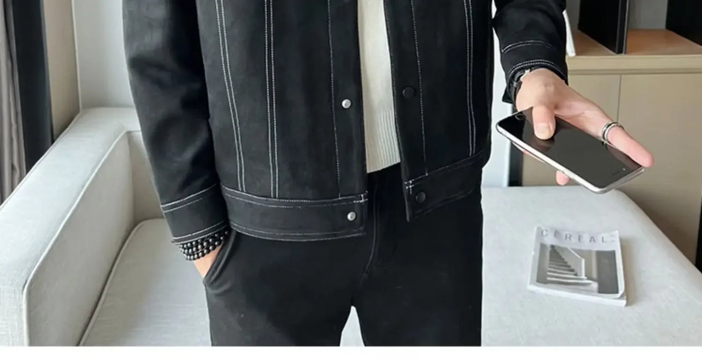 "Vento di Chamois" – Chamois Leather Jacket By Enzo Bellari®