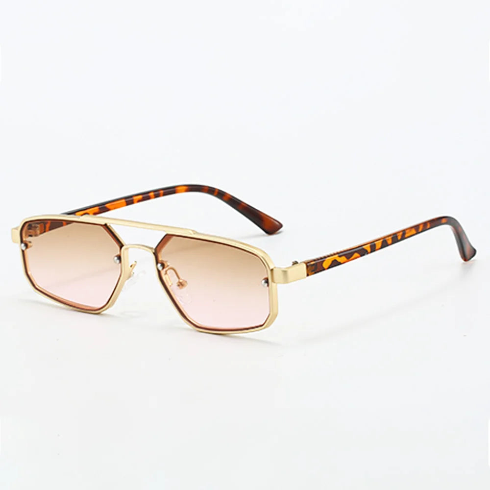 "Vista Retrò" – Vintage Rectangle Sunglasses By Enzo Bellari®