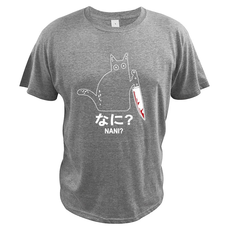 "Lama Rossa" – Knife Graphic T-shirt By Enzo Bellari®