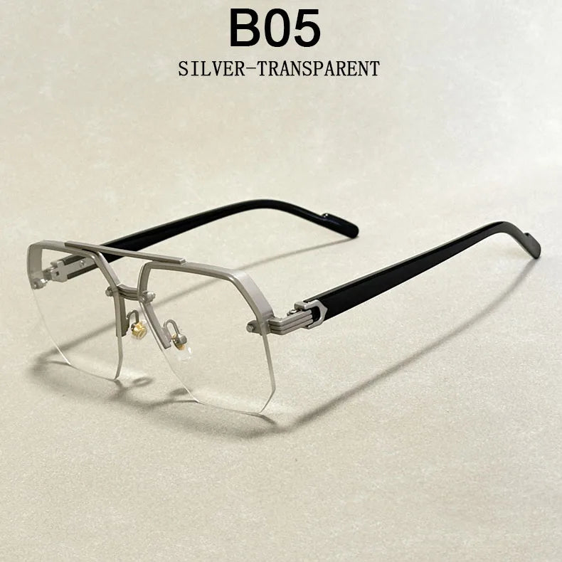 "Vista Leggera" – Semi-Rimless Sunglasses By Enzo Bellari®