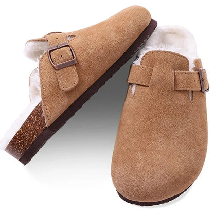"Luna Dorata" – Fur Boston Clogs By Enzo Bellari®