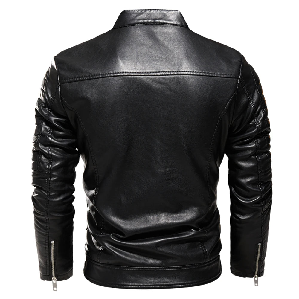"Sole di Capri" – Fur Lined Motorcycle Jacket By Enzo Bellari®