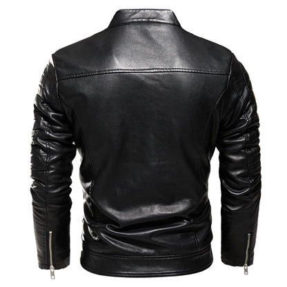 "Sole di Capri" – Fur Lined Motorcycle Jacket By Enzo Bellari®