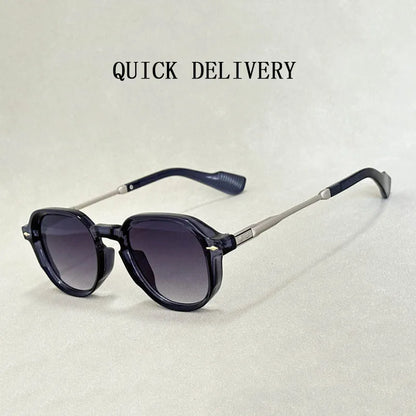 "Luce di Mare" – Vintage Oval Sunglasses By Enzo Bellari®