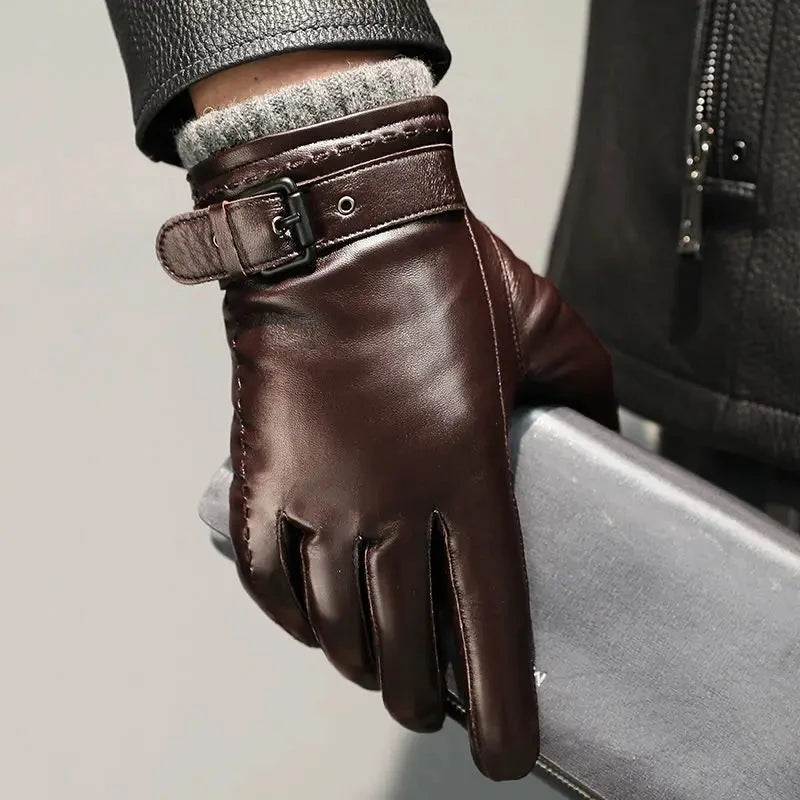 "Mano Calda" – Sheepskin Winter Gloves By Enzo Bellari®