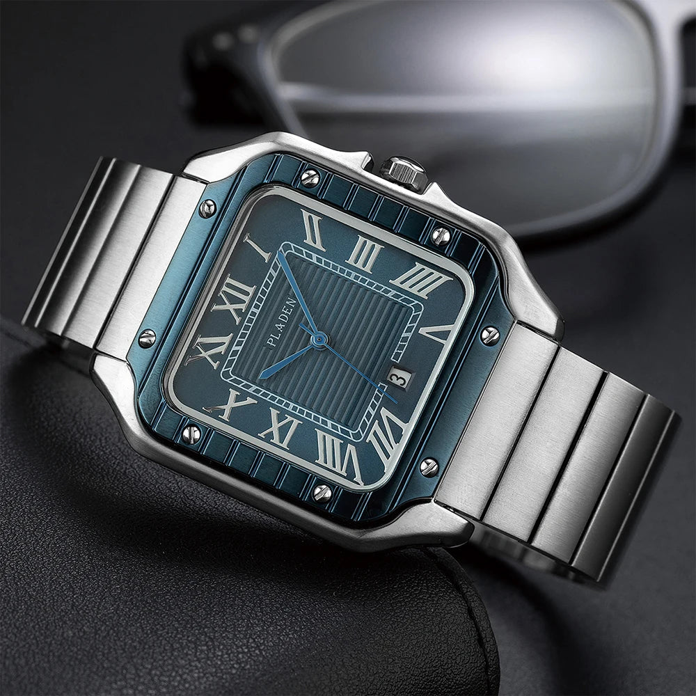 "Vera Luce" – Minimalist Stainless Steel Watch By Enzo Bellari®