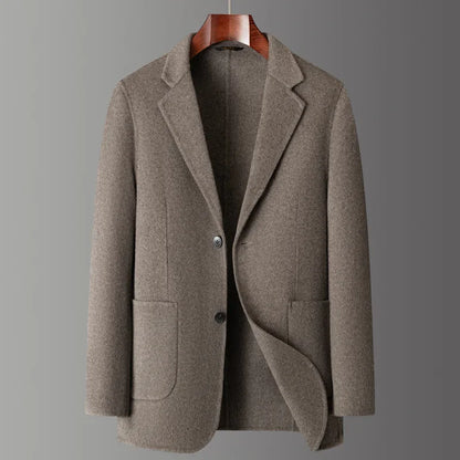 "Oro di Mare" – Double-Faced Woolen Business Jacket By Enzo Bellari®