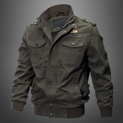 "Moto Scuro" – Tactical Denim Jacket By Enzo Bellari®