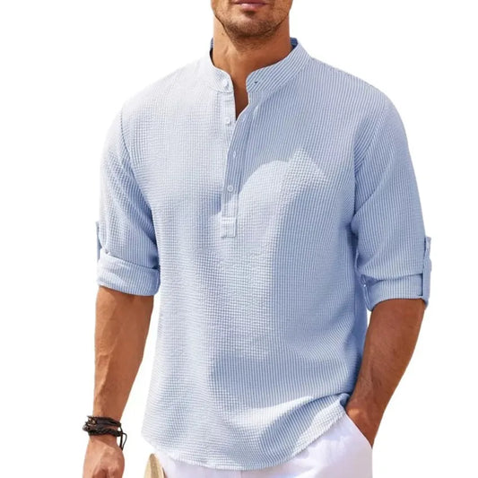 "Il Cotone" – Cotton-Linen Shirt By Enzo Bellari®