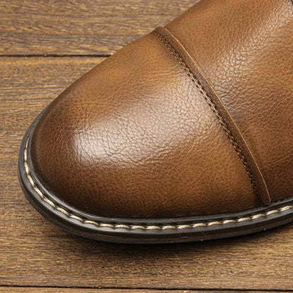 "Epoca Dorata" – Brogue Leather Oxfords By Enzo Bellari®