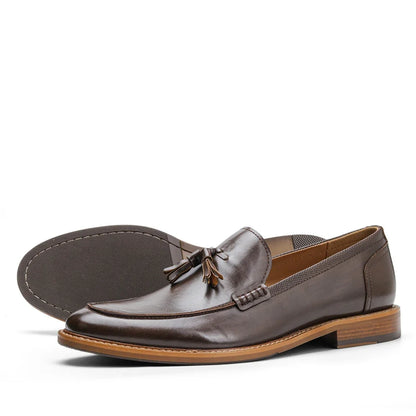 "Oro di Mare" – American Style Leather Loafers  By Enzo Bellari®