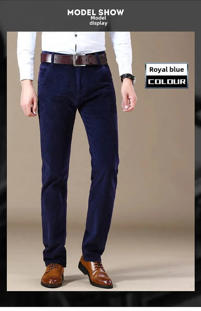 "Trama Rustica" – Corduroy Casual Pants By Enzo Bellari®