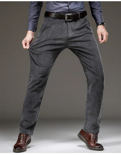 "Bello Sogno" – Corduroy Business Casual Pants By Enzo Bellari®