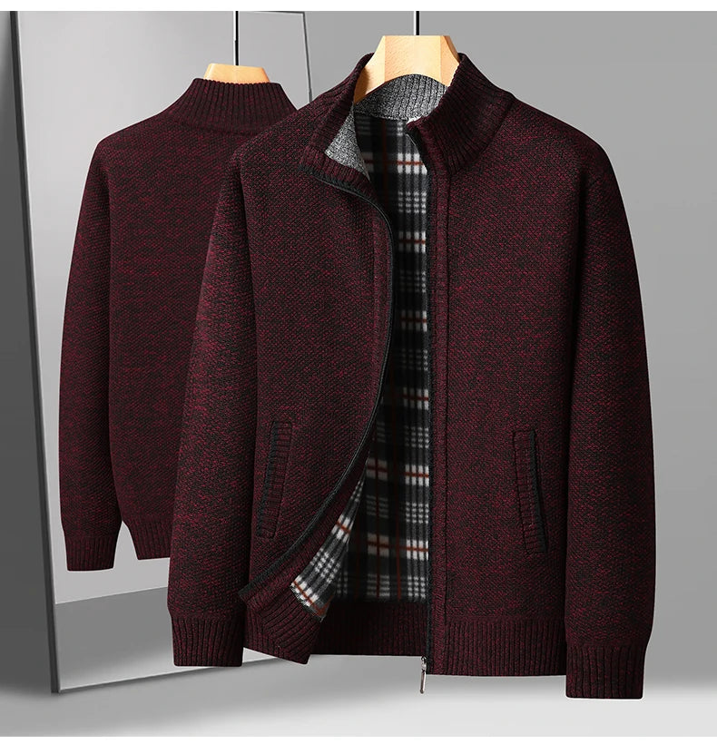 "Pelliccia Invernale" – Plush Cardigan Jacket By Enzo Bellari®