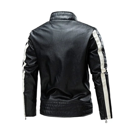"Strada Moderna" – Leather Moto Jacket By Enzo Bellari®