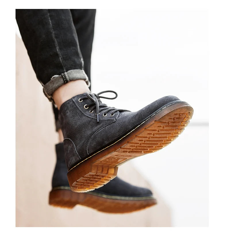 "Passo Selvaggio" – Suede Cowboy Boots By Enzo Bellari®