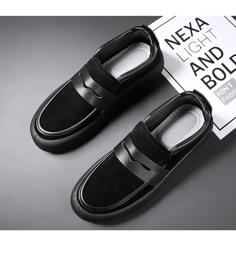 "Passo Stabile" – Non-slip Leather Loafers By Enzo Bellari®