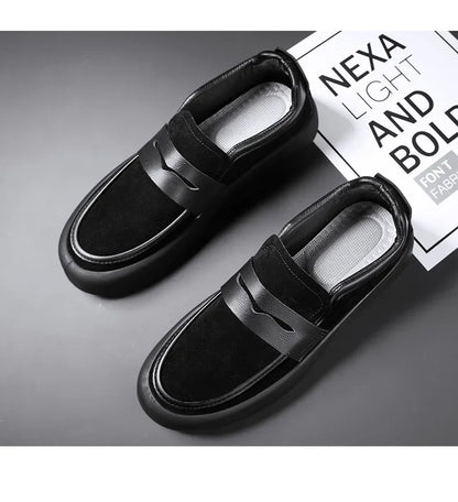 "Passo Stabile" – Non-slip Leather Loafers By Enzo Bellari®