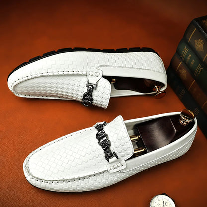 "Sole di Capri" – Genuine Leather Moccasin Loafers By Enzo Bellari®