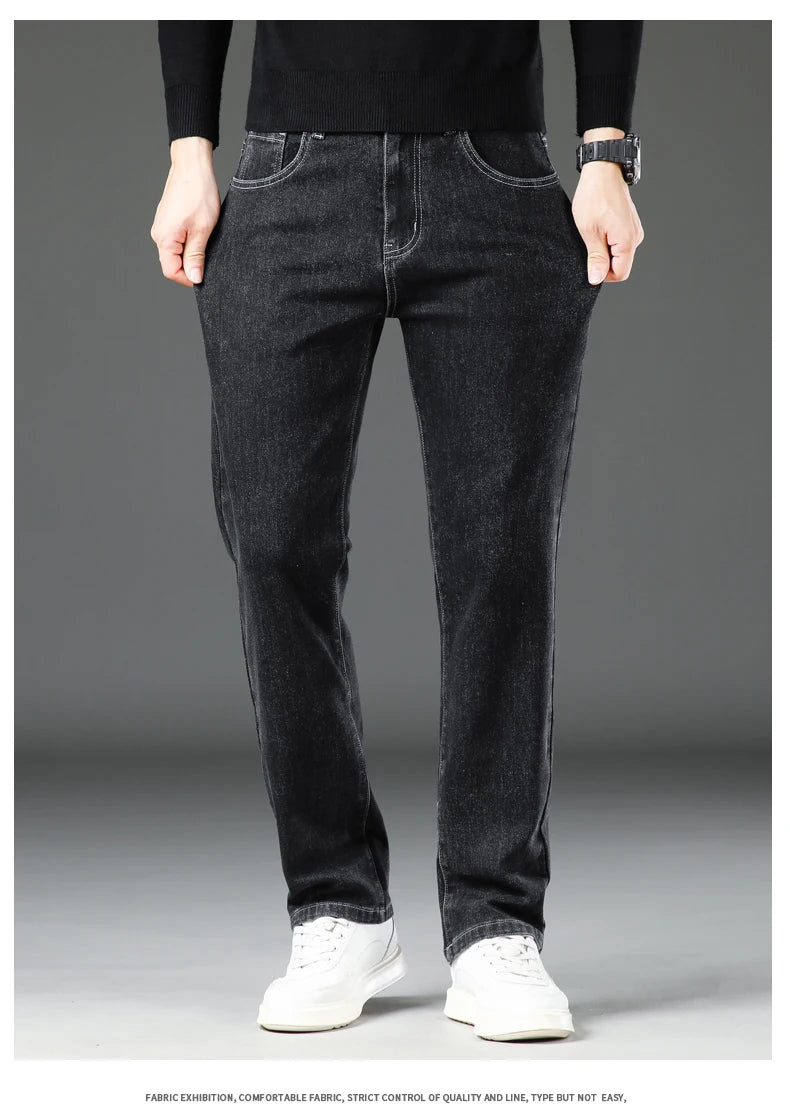 "Taglio Slim" – Stretch Denim Jeans By Enzo Bellari®