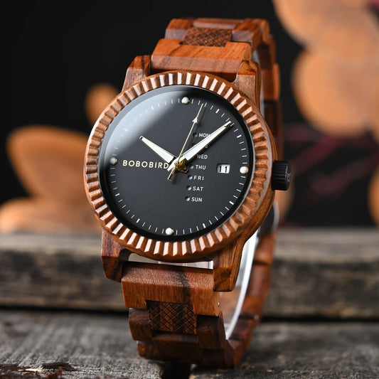 "Il Legno" – Wood Quartz Watch By Enzo Bellari®