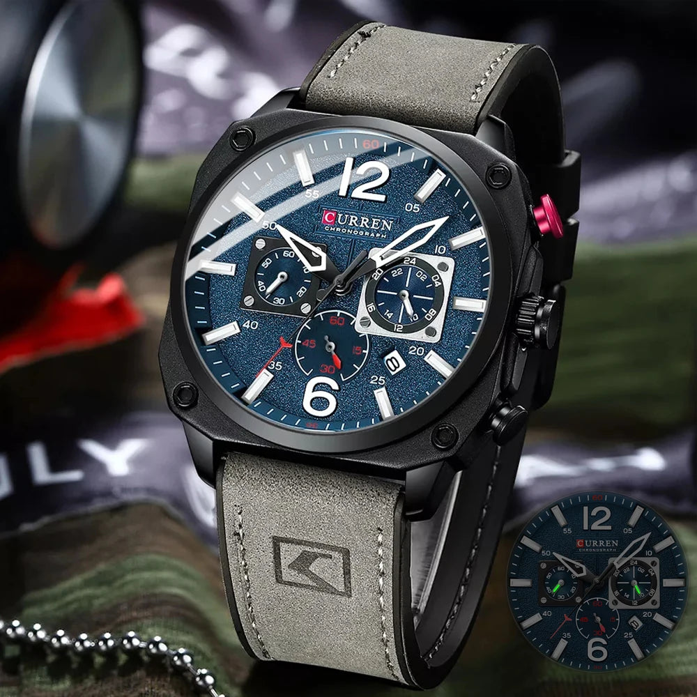 "Il Cronografo" – Men’s Quartz Watch By Enzo Bellari®