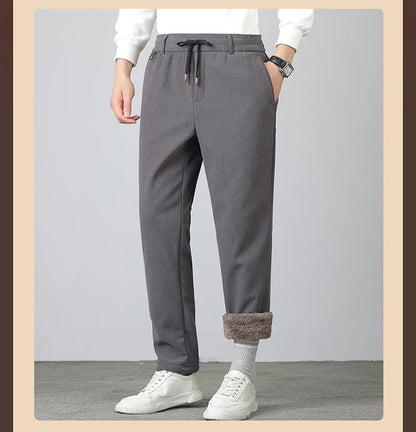 "Corte Morbida" – Corduroy Fleece Pants By Enzo Bellari®