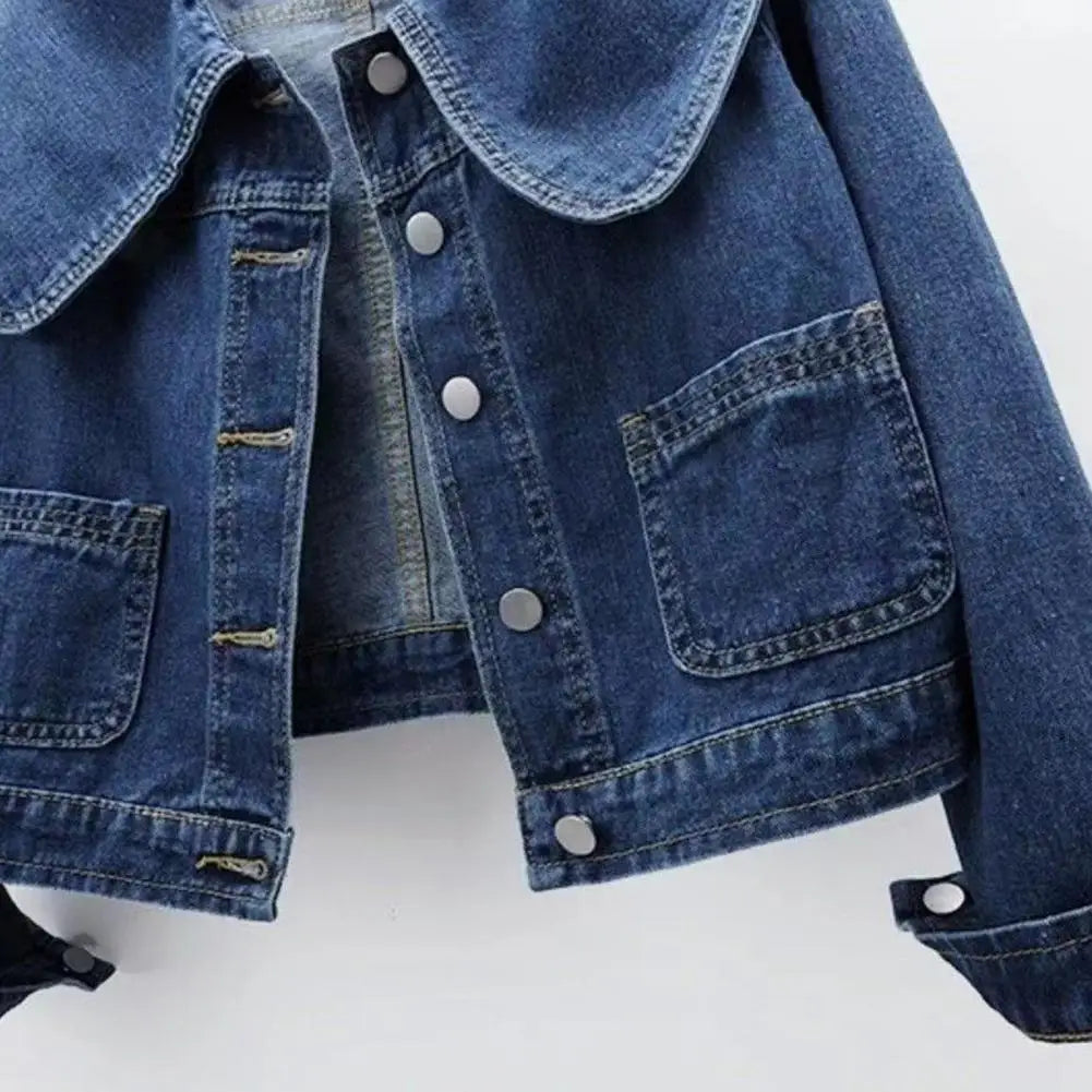 "Colletto Bambola" – Retro Denim Jacket By Enzo Bellari®