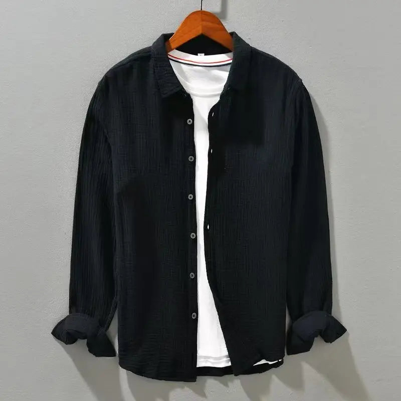 "Fior di Vento" – Pleated Yarn Shirt By Enzo Bellari®