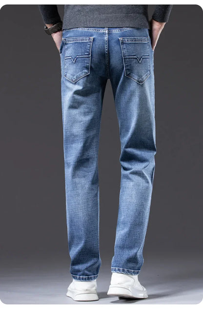 "Fior di Vento" – Loose Fit Straight Leg Jeans By Enzo Bellari®