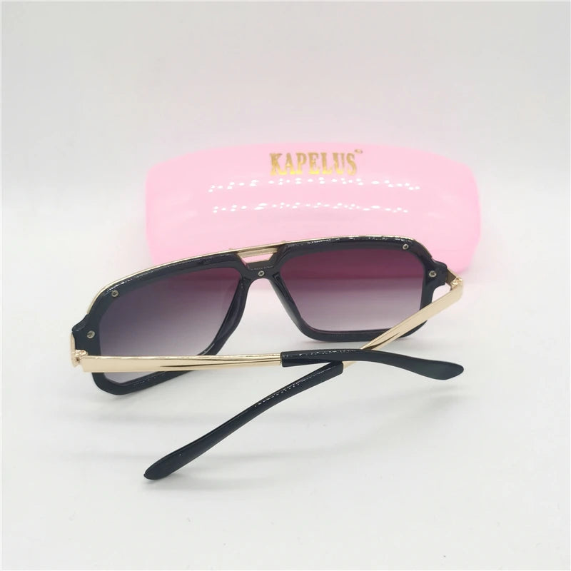 "Metallo Bruno" – Brown Metal Sunglasses By Enzo Bellari®