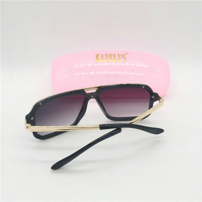 "Metallo Bruno" – Brown Metal Sunglasses By Enzo Bellari®