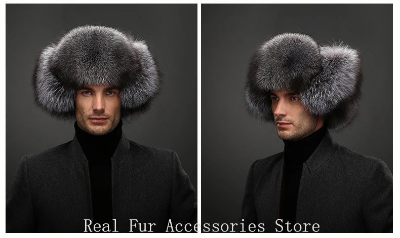 "Cappello Reale" – Fox Fur Lei Feng Hat By Enzo Bellari®