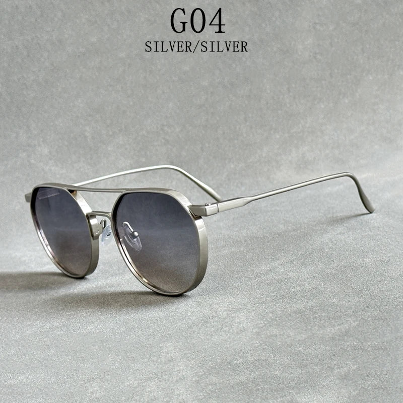 "Luna Dorata" – Oval Steampunk Sunglasses By Enzo Bellari®