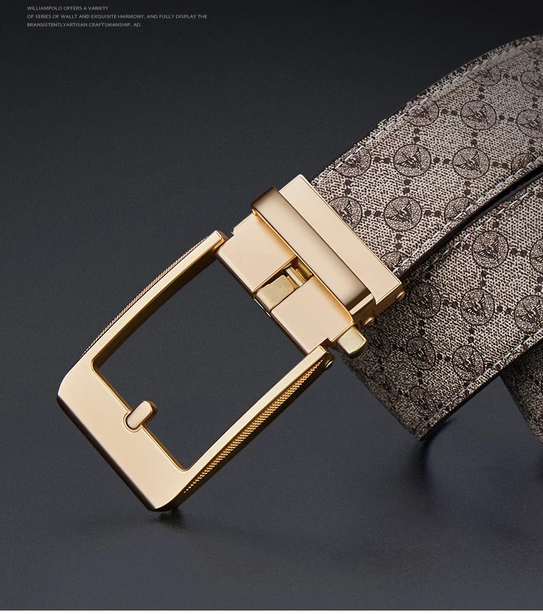 "Cintura Automatica" – Buckle Leather Belt By Enzo Bellari®