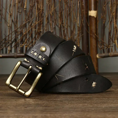 "Cintura Vera" – Genuine Leather Belt By Enzo Bellari®