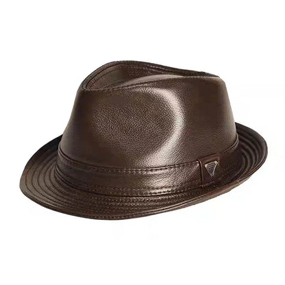 "Oro di Mare" – Genuine Leather Top Hat By Enzo Bellari®