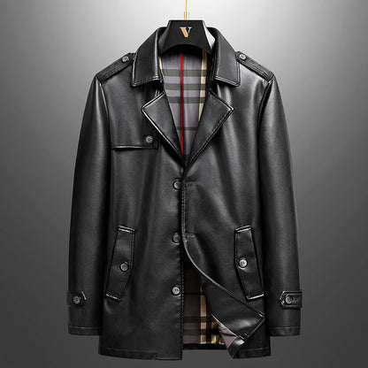 "Vento Slim" – PU Leather Jacket By Enzo Bellari®