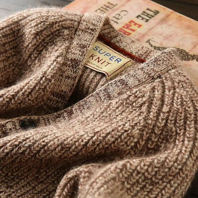 "Maglia Nobile" – Knitted Cardigan Sweater By Enzo Bellari®