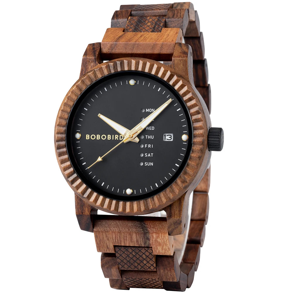 "Il Legno" – Wood Quartz Watch By Enzo Bellari®