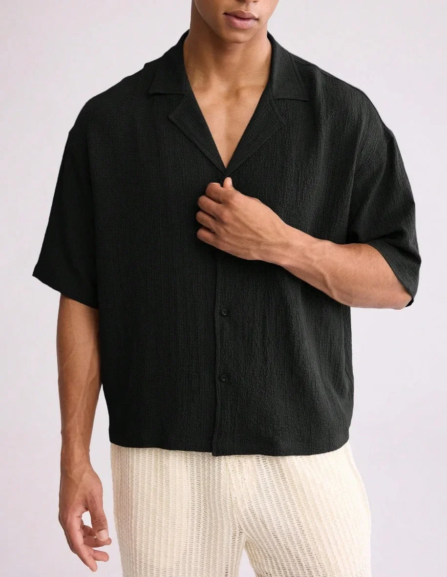 "Collo Morbido" – Loose Collar Shirt By Enzo Bellari®